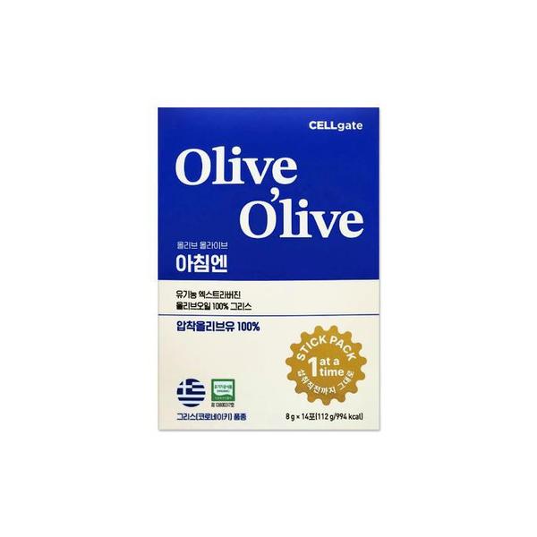 셀게이트 올리브 올라이브 그리스 엑스트라버진 스틱형 올리브오일 8g 14포/mjc (S38169733)
