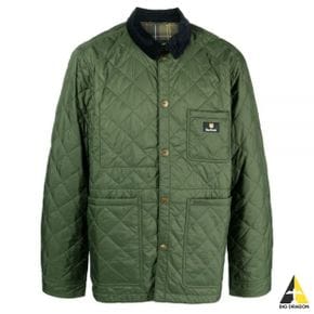 바버 X MK Kenning Quilt - Green (MQU1735 GN73) (MAISON KITSUNE 메종키츠네 케닝 퀼