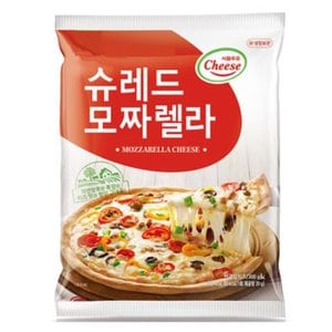  서울우유 슈레드 모짜렐라 피자 치즈 1kg
