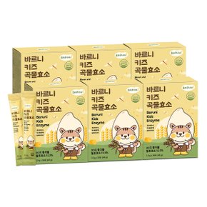 바르니 키즈 곡물 발효 유산균 효소 1.5g X 30포, 6박스