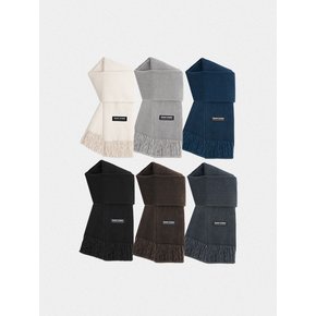 [2PACK] 루미에 니트 베이직 머플러_6color