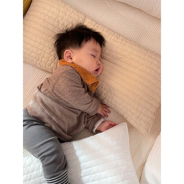 소프트누빔 아기 유아 뒹굴러베개