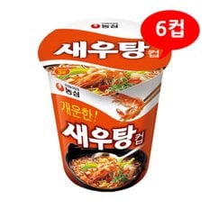 올인원마켓 (1900320) 농심 새우탕 컵면 1박스/6컵