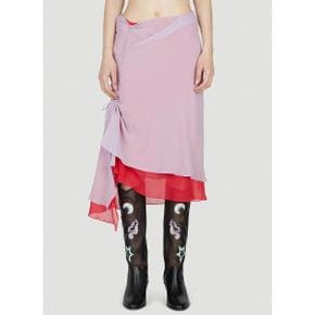 키코 코스타디노브 여성 Mirka Layered Skirt Pink