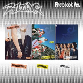 개봉앨범 포토카드 없음 / 라이즈 미니1집 RIIZING (Photo Book Ver.) BOOM BOOM BASS
