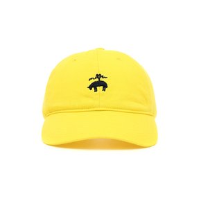 [공식브랜드] [남여공용] 코튼 로고 베이스볼 캡 (옐로우) (BBACMM7321GES)