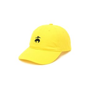 [공식브랜드] [남여공용] 코튼 로고 베이스볼 캡 (옐로우) (BBACMM7321GES)