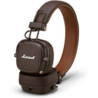  미국 마샬 블루투스 헤드폰 Marshall Major III Wireless OnEar 헤드phone 브라운 1841472