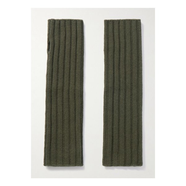 아치4 골지 캐시미어 손목 워머 그린 46376663162866785