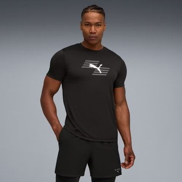 푸마 x 하이록스 527575 01 남성 폴리 그래픽 티셔츠 M PUMA x HYROX POLY GRAPHIC TEE