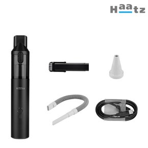 BLDC모터 핸디 무선 2in1 청소기 15000pa 2중 헤파필터 차량용 무선청소기 CVC-2962C(블랙)