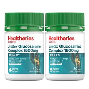 헬써리스 조인텍스 글루코사민 컴플렉스 jointex glucosamine complex 1500mg 60정 2개