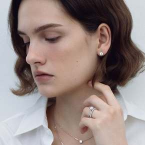 14K 랩다이아몬드 카시아 0.7ct 귀걸이