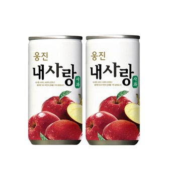  웅진 자연은 사과 180ml 30캔