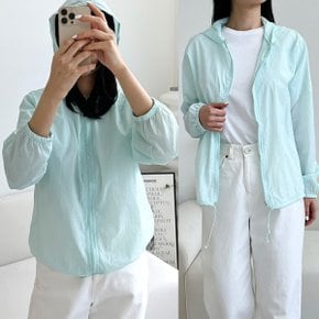 투엘 봄 가을 간절기 여자 후드 바람막이 점퍼