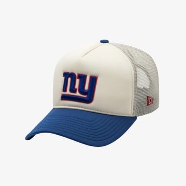뉴에라 NFL 뉴욕 자이언츠 A프레임 트러커 볼캡 스톤/로얄 14721687