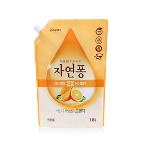 자연퐁 오렌지 1.18L 리필용