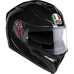 영국 AGV 헬멧 K5 S ECE 2205 Solid Motorbike FullFace Helmet in CarbonFiberglass with Sun V