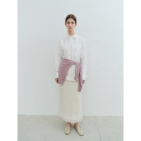 TVS OVERFIT HIDDEN POCKET SHIRT_WHITE