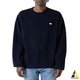  DANTON 단톤 LAMBS WOOL CREW NECK KNIT PULLOVER (DTD0028-LMW-DKNAVY) (램스울 크루넥 니트)