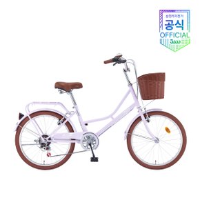 선데이 7단 22 여성 바구니 삼천리자전거 2025년 - 완조립 공식직영몰