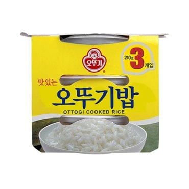 오뚜기 맛있는 오뚜기밥 210g*3입