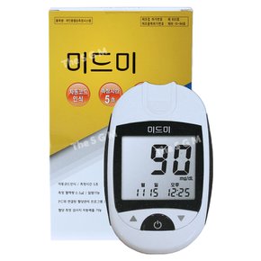 오상 OHC 미드미 혈당계 채혈기 채혈침 혈당시험지 100매 포함 풀세트