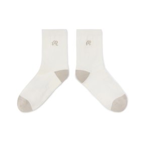 M 포인트 미들 삭스 CREAM (WOMAN) M6342PSC13CRM