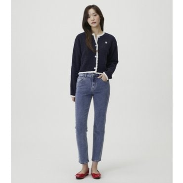 플라스틱아일랜드 [BEIGE]스키니 데님 팬츠 (PR7DP261)