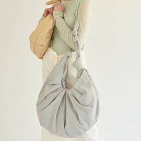 Croissant Large Shoulder Bag_Salt Gray_121BG002GY