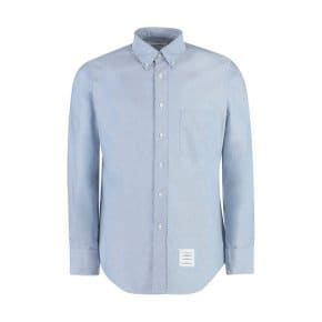 [톰 브라운] Mens shirt MWL010EF0313_480 Light Blue