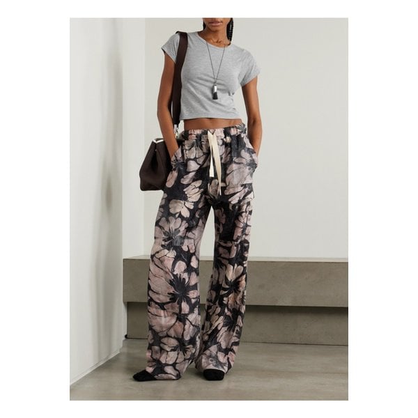 에턴 베이비 티 크롭 코튼 모달 혼방 저지 티셔츠 그레이 1647597357071347