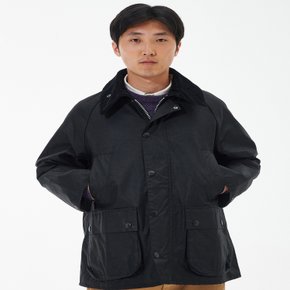 [24FW][Barbour] 남성 블랙 OS Bedale 비데일 왁스 재킷 (URJU4F103BK)