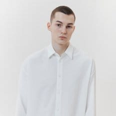 Signature Oversized Shirts White