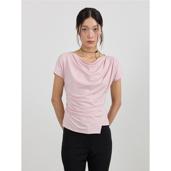 BELTED DRAPE TOP LPK