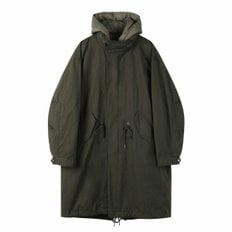 Khaki Hood Liner Field Coat_CWUAW24772KHX