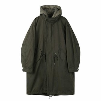 커스텀멜로우 Khaki Hood Liner Field Coat_CWUAW24772KHX