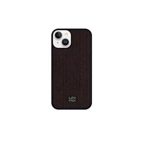 Present series : WOOL LOVE / Brown phone case