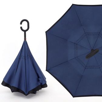 제이큐 거꾸로 차량용 우산 장우산 우산도매 인쇄가능