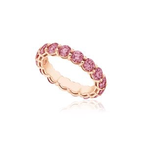 매그놀리아 18K골드 2부 핑크 랩그로운 다이아몬드 반지 UGDR0950P02LAB
