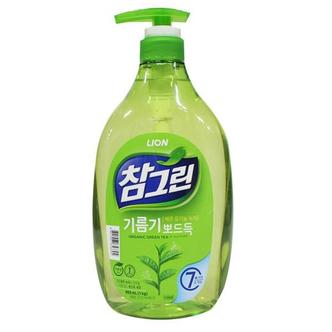 제이큐 참그린 녹차 TJ 뽀드득 주방세제 설거지 트리오 세척 주방용품 세제 참그린세제 965ml