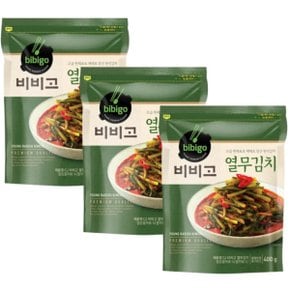 CJ 비비고 열무김치 400g x 3개