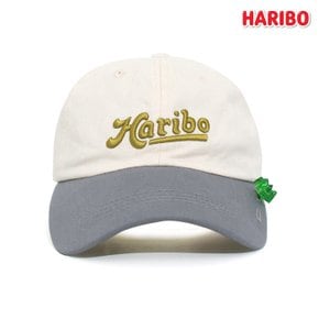 레트로 하프 베이직 볼캡 모자 (RETRO HALF BASIC BALLCAP GY)