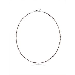 SAND GEM BALL NECKLACE (BLACK)