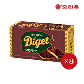 닥터유 다이제 초코6P(312g) x 8개