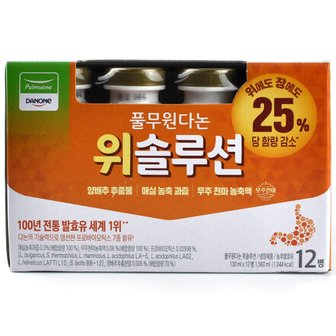  코스트코 풀무원 다논 위 솔루션 요거트 드링크 130ml x 12병