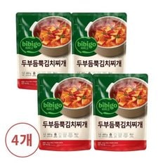 비비고 두부듬뿍 김치찌개 460gx4