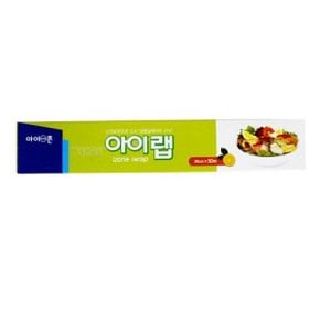 일회용 아이랩 30X50M ( 음식 과일 고기 식품 김치 다용도 보관 용기 재단 랩 냉장고 수납 일회용품