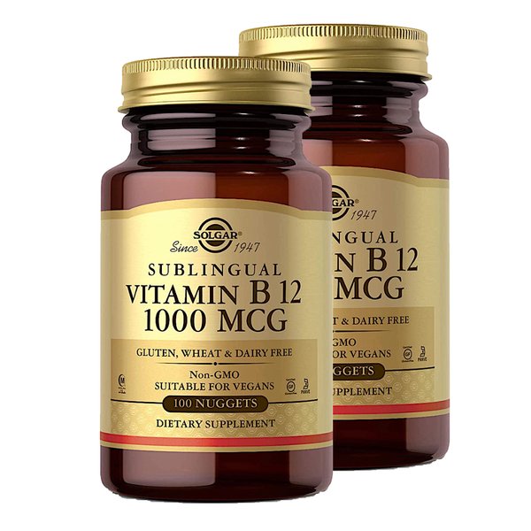 솔가 비타민B12 Vitamin B12 1000mcg 100정 2개