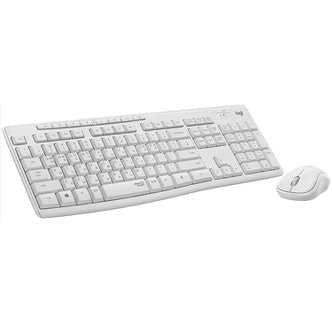 Logitech [로지텍코리아] 무소음 무선콤보 MK295 화이트